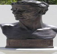 Adam Lindsay Gordon Bronze Bust - Kalgoorlie Accommodation