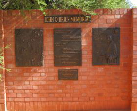 John OBrien Commemorative Wall - Kalgoorlie Accommodation 0