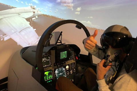 F-18 Combat Fighter Flight Simulator: 60 Minutes - Kalgoorlie Accommodation 0