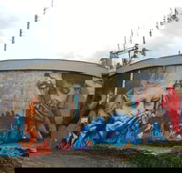 Willans Hill Water Tower Mural - Kalgoorlie Accommodation