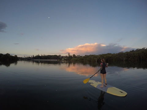 Paddleboard At Back Creek South West Rocks - Kalgoorlie Accommodation 1