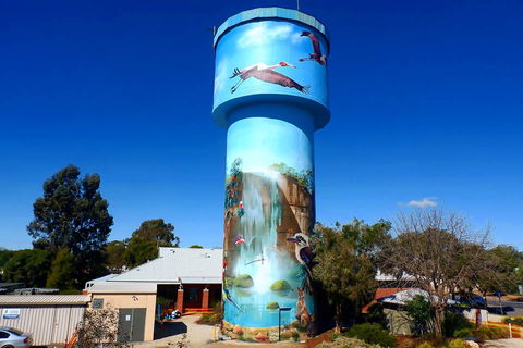 Lockhart Water Tower Mural - Kalgoorlie Accommodation 0