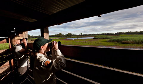Reed Beds Bird Hide Boardwalk - Kalgoorlie Accommodation 0