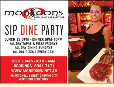Monsoons Restaurant And Party Bar - Kalgoorlie Accommodation 2