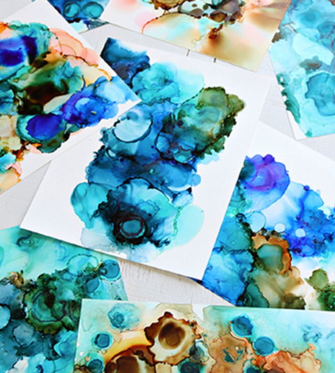 Alcohol Ink Art Class - Kalgoorlie Accommodation 0