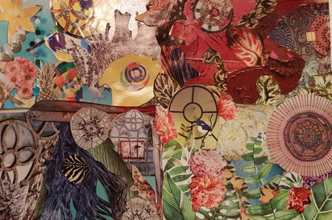 Online Live Streaming Class: Cut And Paste Creative Collage Fun - Kalgoorlie Accommodation 0