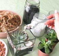 Online live streaming class Make Your Own Terrarium - Kalgoorlie Accommodation