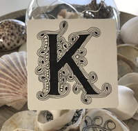 Online live streaming class Zentangle Art Embedded Letters - Kalgoorlie Accommodation