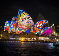 Vivid Sydney Harbour Dinner Cruises  Australian Cruise Group - Kalgoorlie Accommodation