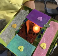 Online live streaming class Inclusive Arts - Make a Peep-hole Mystery World - Kalgoorlie Accommodation