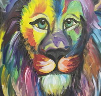 Online live streaming class Paint the Lion King - Kalgoorlie Accommodation