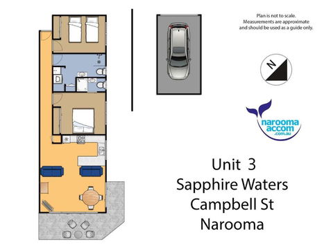 Sapphire Waters Unit 3 - Kalgoorlie Accommodation 4