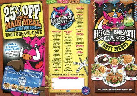 Hog’s Breath Cafe - Kalgoorlie Accommodation 0