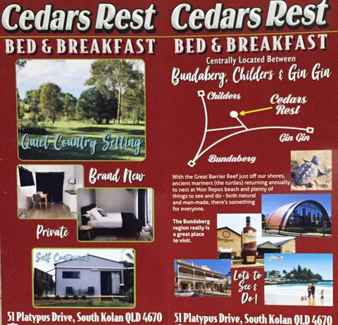 Cedars Rest Bed & Breakfast - Kalgoorlie Accommodation 1