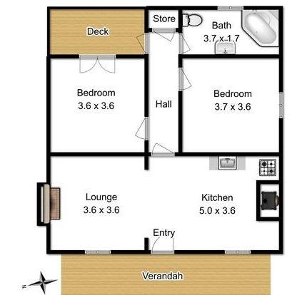Kerrellie Cottages 2, 4 & 8 Reid Street - Kalgoorlie Accommodation 12