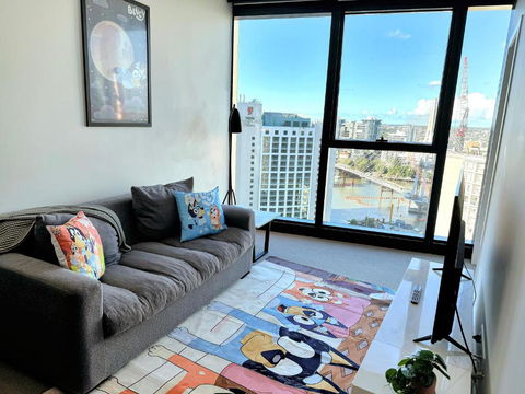 Lvl 24 Bluey Themed Family Apartment In The Heart Of CBD By Stylish Stays - Kalgoorlie Accommodation 2