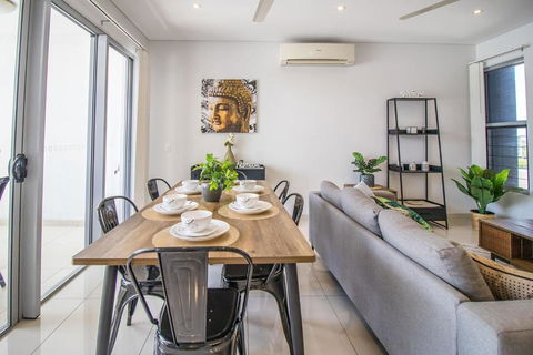 ZEN CENTRAL CBD - Affordable 3-Bdrm Apt In The Heart Of Darwin City - Kalgoorlie Accommodation 3