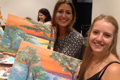 Friday Night 2 For 1 Paint And Sip Art Sessions - Kalgoorlie Accommodation 4