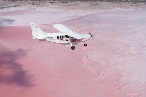 Pink Lake + Abrolhos Islands Scenic Flight - Kalgoorlie Accommodation 2