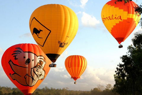 Natural Bridge & Springbrook Waterfalls Tour + Hot Air Balloon With Breakfast - Kalgoorlie Accommodation 0