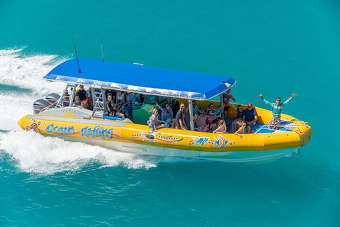 Ocean Rafting Tour To Whitehaven Beach, Hill Inlet Lookout & Top Snorkel Spots - Kalgoorlie Accommodation 2