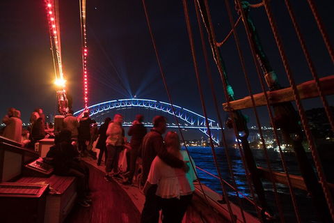 Vivid Tall Ships Dinner Cruise On Sydney Harbour - Kalgoorlie Accommodation 1
